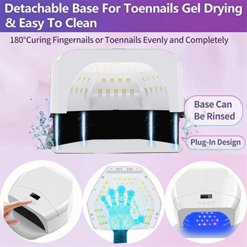 UV-Nagellampe, Therapiegerät, UV-Nagellack-Backlampe, EU-Stecker 1