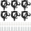 6 supporti per briglie da cavallo, gancio per briglie equestri, supporto per briglie 1