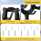 6 supporti per briglie da cavallo, gancio per briglie equestri, supporto per briglie 3