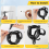 6 supporti per briglie da cavallo, gancio per briglie equestri, supporto per briglie 5