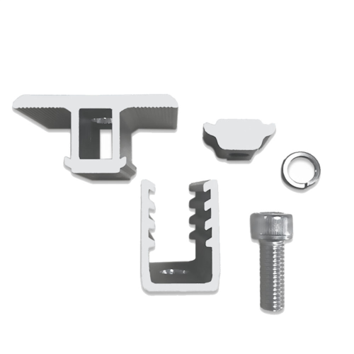 10PCS Solar Panel Mounting Bracket Side Clamp Kit 2