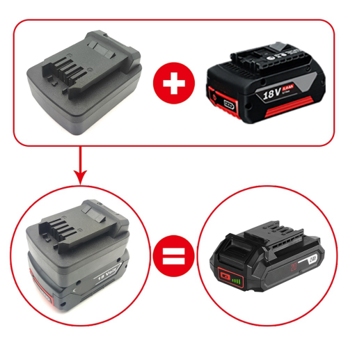 Battery Adapter for 18V Battery Conversion for 20V Tool 2