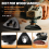 208Pcs Oscillating Tool Sanding Pads Kit,with Triangle Sanding Pads 6