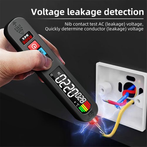 Voltage Tester Pen 12-300V Recharge Non-Contact Detection,A 1