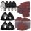 208Pcs Oscillating Tool Sanding Pads Kit,with Triangle Sanding Pads 1