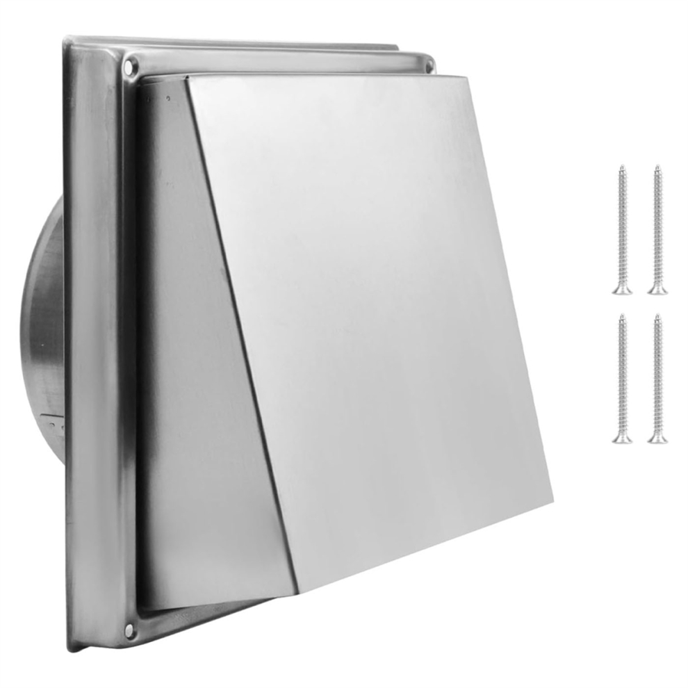 5 Inch Wall Vent Cover, Stainless Steel Dryer Vent Cover 4711781773439