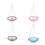 Bird Flower Shaped Hanging Bird Feeder Birdbath E 1