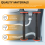 Single Socket Support Bathroom Cabinet Installation Load Bearing 4