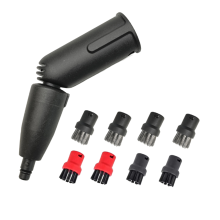 Steam Turbine Nozzle with 8 x Brush Steam Cleaner Accessories