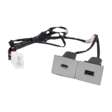 Θύρα φόρτισης USB με τροφοδοτικό για Focus 2004-2011