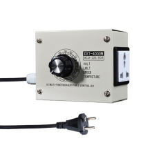 Regulador de voltaje ajustable 4000W SCR enchufe UE