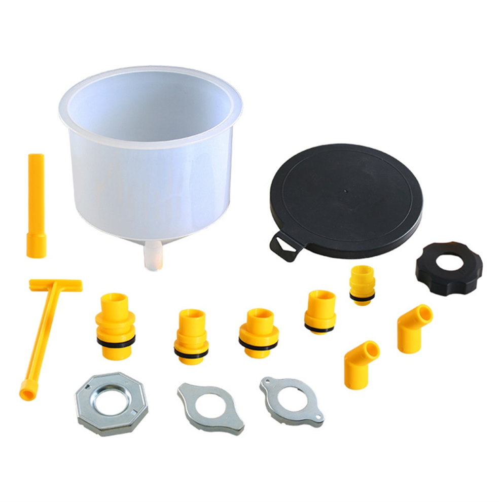 Car Radiator Coolant Filling Funnel Kit Spill Proof Cooling Tool 4711781761764