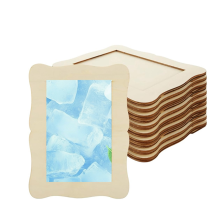 12 Pack Wooden Picture Frames 4x6,DIY Wood Picture Frames for Crafts