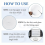 110 Sheets Microwave Kiln Papers4.7 Inch Round Ceramic Fiber 4