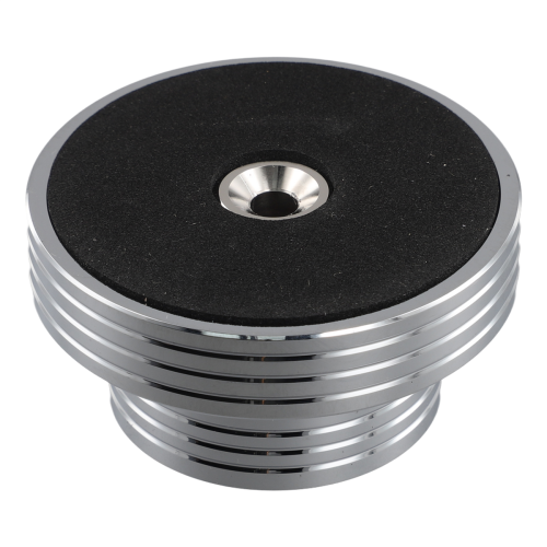 LP Vinyl Record Player Turntable Stabilizer Level Weight Clamp,Silver 2