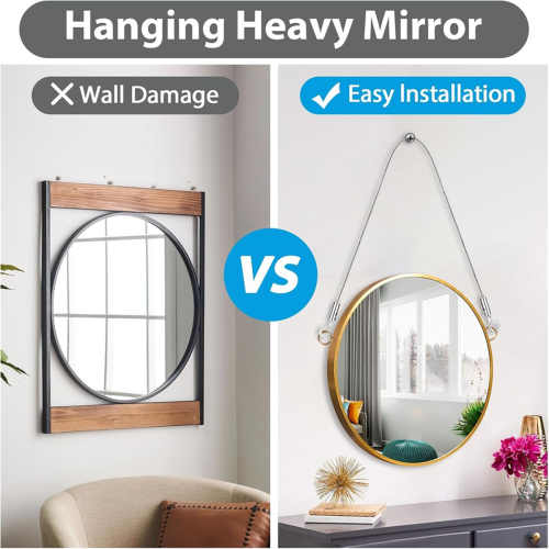 Adjustable Picture Hanging Wire Kit,Frame & Mirror Hanging Wire Kit 2