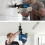 Electric Hammer Drill with Percussion&Integrated Dust Collector Cover 4