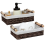 Storage Basket Wicker Baskets for Toilet Tank Top 2PCS 1