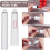 24Pc White Empty Oil Paint Tubes 60ml Empty Aluminum Paint Tubes 4