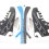 Non-rust Figure Skate Protector Blue model Ice skates blade covers 4