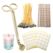 Stoppini per candele in cera d'api, candele in legno