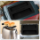 2pcs Silicone Toaster Dust Covers Black Kitchen Toaster Lid 3