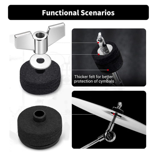 21PCS Cymbal Replacement Accessories, Standard Hi-Hat Clutch 2