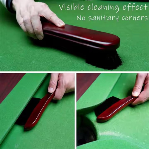 Pool table brush set wooden handle cleaning tool
Brush and knife brush for pool table 1