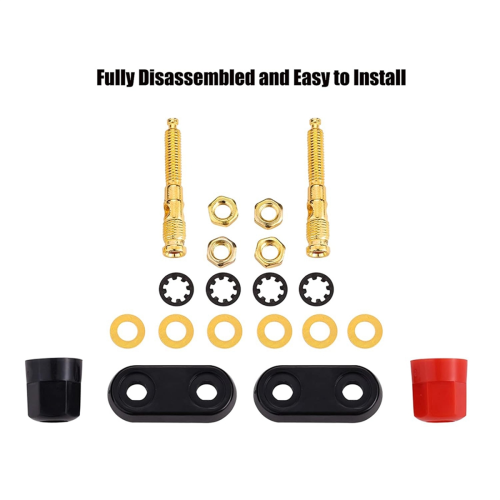 20Pcs Banana Plug Jack Female Socket for Speaker Amplifier Terminal 1