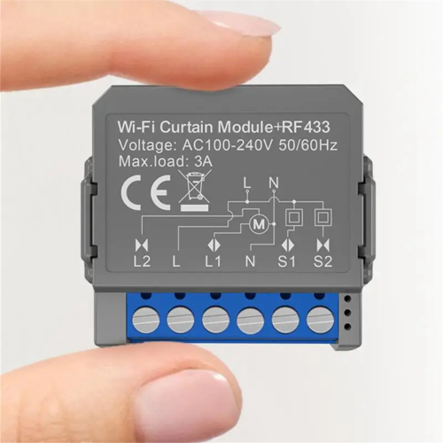 Διακόπτης κουρτίνας Tuya Smart WiFi RF433 για περσίδες 2