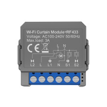 Διακόπτης κουρτίνας Tuya Smart WiFi RF433 για περσίδες