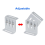 Solar PV Aluminum L Bracket For RV Roof 3