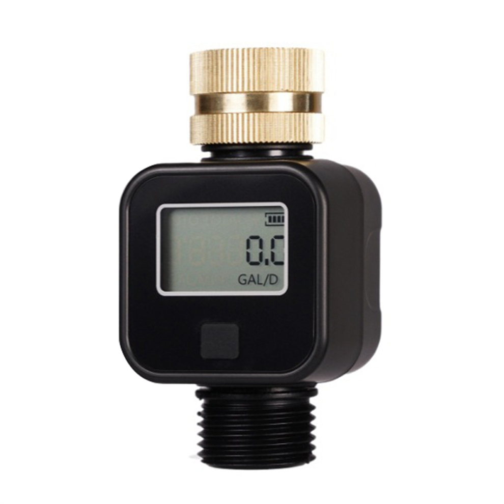 Water Flow Meter Ipx6 Waterproof With Brass Inlet Thread B 4711483171014
