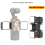 2 pezzi per Pocket3 Mini LED Light 3 livelli di luce morbida regolabile 3