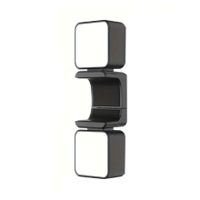 2 mini luces LED de bolsillo con 3 niveles de luz suave ajustable