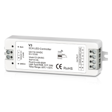 Ελεγκτής LED 3 καναλιών 2.4G DC12-24V με ρύθμιση έντασης