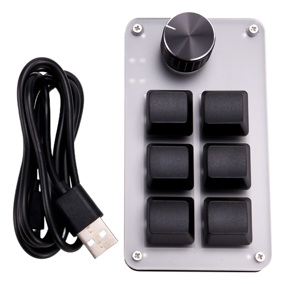1 Knob Copy Paste Mini Button Wired Rgb Mini Mechanical Keyboard 4711483156066