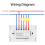 WiFi Smart Light Switch 2500W 2 Gang Touch Switch with Neutral Wire B 5