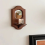 Wall Mirror with Shelf Aromatherapy Candlestick Holder Hanging Decor 2