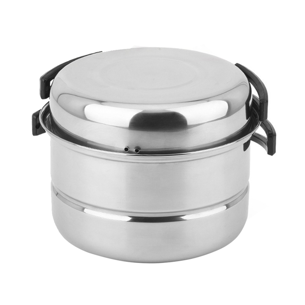 3Pcs Set Camping Picnic Pot Stainless Steel Cookware Picnic Pan Set-image-OPC-PJ6HVWJ-NEW