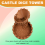Dice Tower Bricks Castle Dice Tower Dice Rolling Tray Tower - Perfect 5