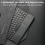 Wireless Bluetooth Keyboard for Pad PC Tablet White 5