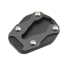 Motorrad Zubehör Kickstand Seitenständer Pad Für Schwarz