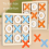 Children's XO Tic-Tac-toe Exercise logical education Blue and white 2