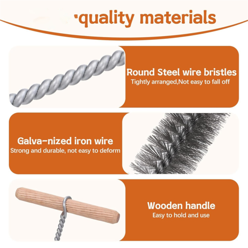Drill Hole Brush Set 8/12/16/20/25/30mm Cleaning Brush 1