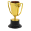 10 mini trofei con mini pallone da calcio, premio trofeo d'oro 2