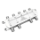 2PCS Satellite 8 Way Coaxial Cable Splitter 5-2400MHz F Type Plug 6