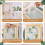 3Pieces Paper Making Wooden Paper Making Mould Papermaking Screen Kit 5