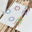 80Pcs Bunte Loseblattbinder Ringe Buch Ringe Papier Ringe 3