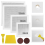 8Pack Drywall Repair Kit, 6/8/12/12 Inch Dry Wall Patch Kits 2